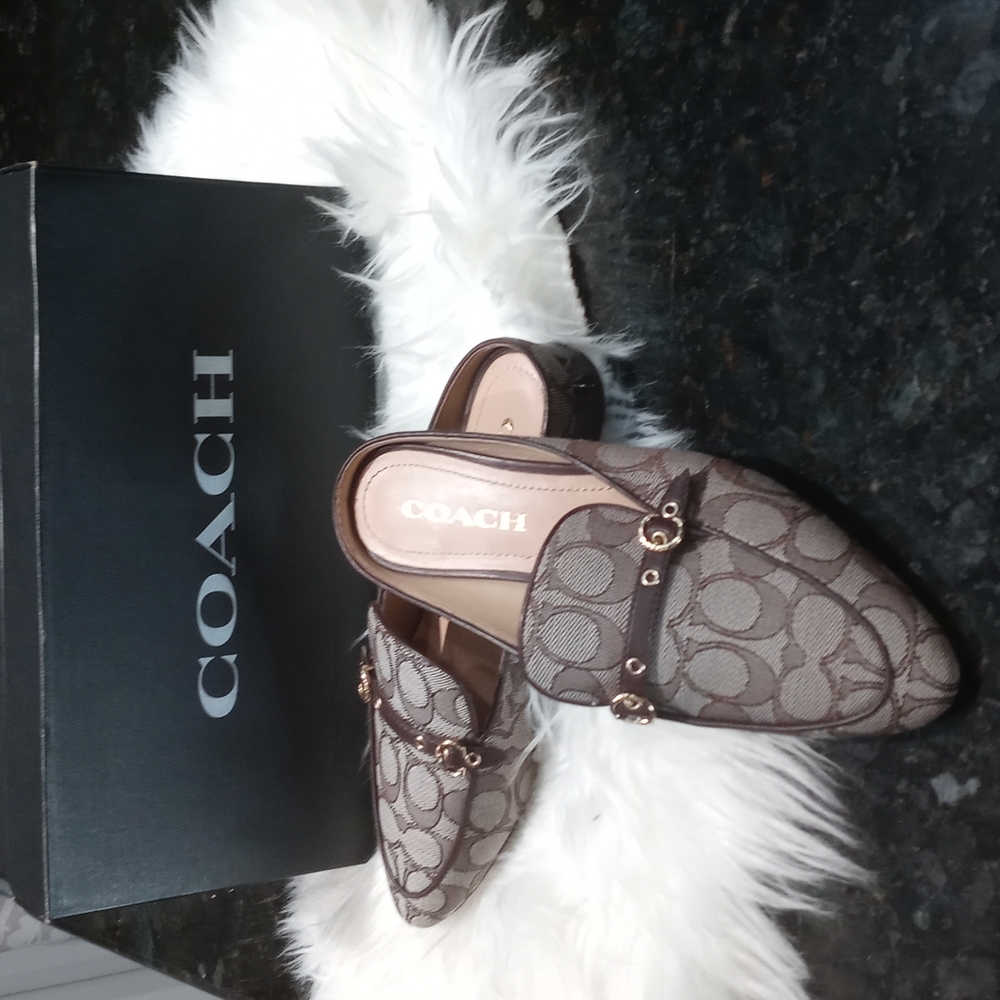 Coach Irene Mula slip on shoes size 6.5